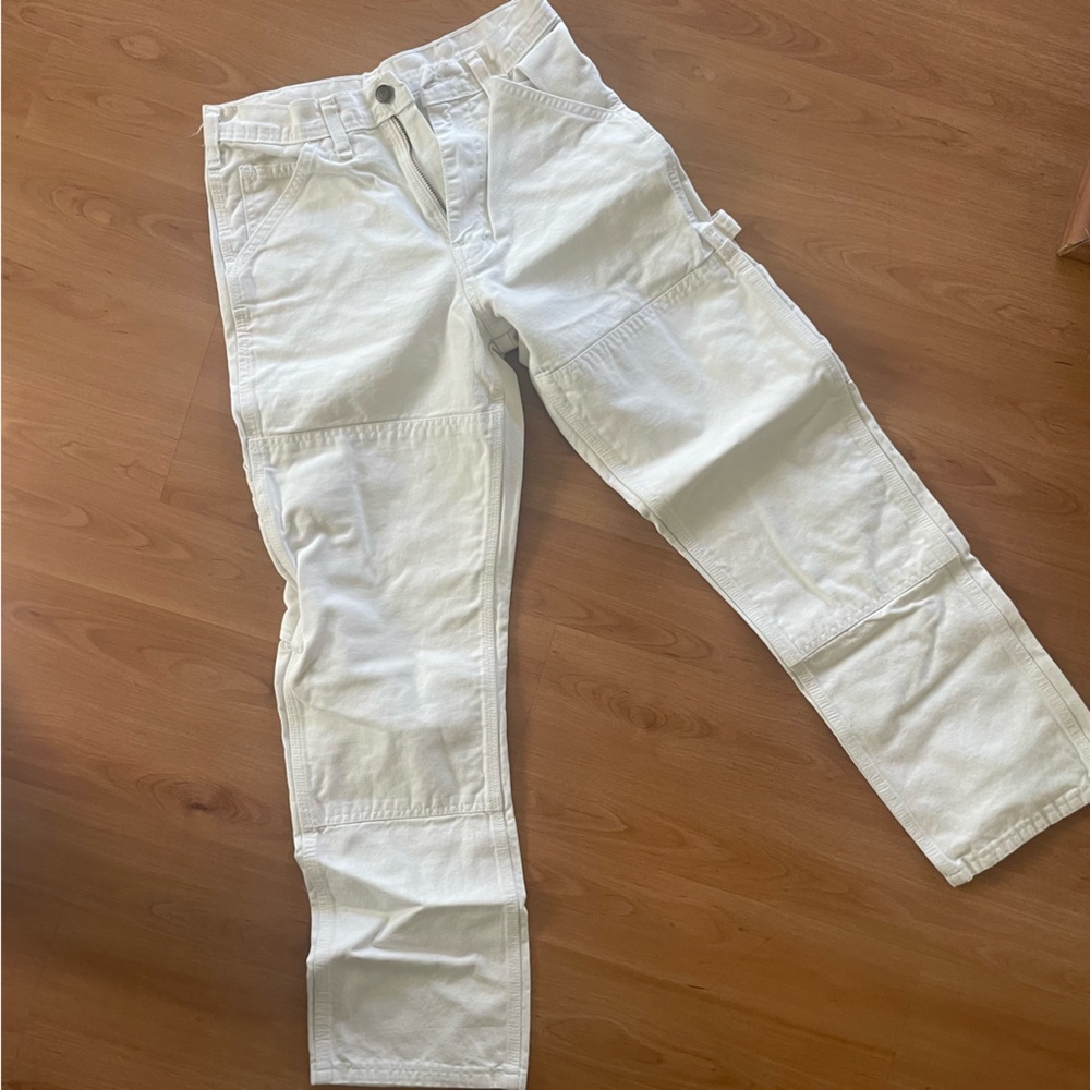 White Stan Ray Cargo pants